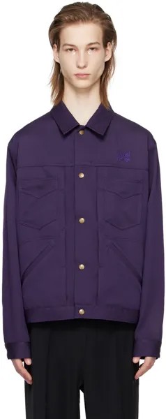 Пурпурная пенни-куртка Needles