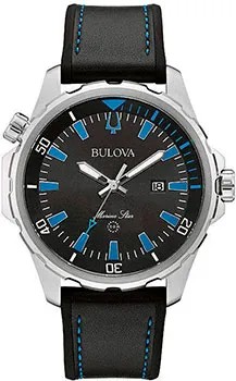 Японские наручные  мужские часы Bulova 96B337. Коллекция Marine Star