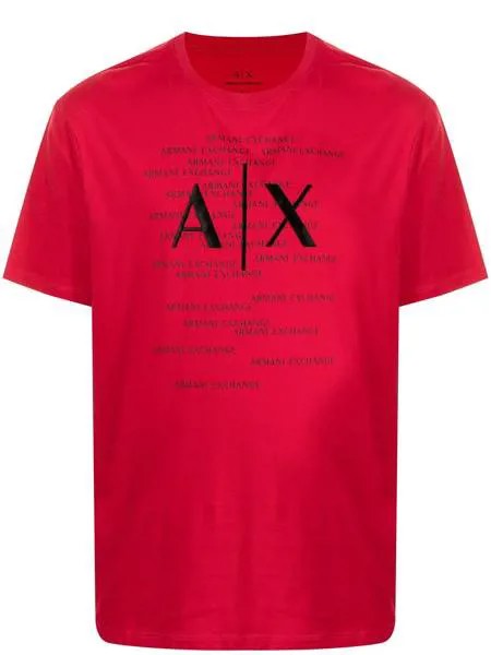 Armani Exchange футболка с логотипом