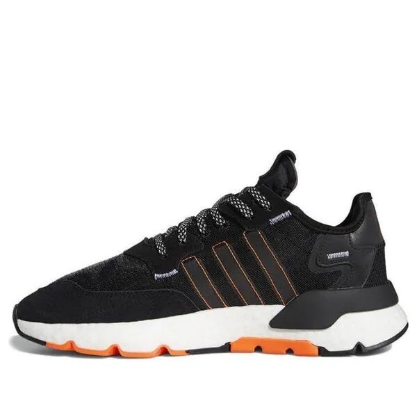 Кроссовки ночные джоггеры Adidas, черный