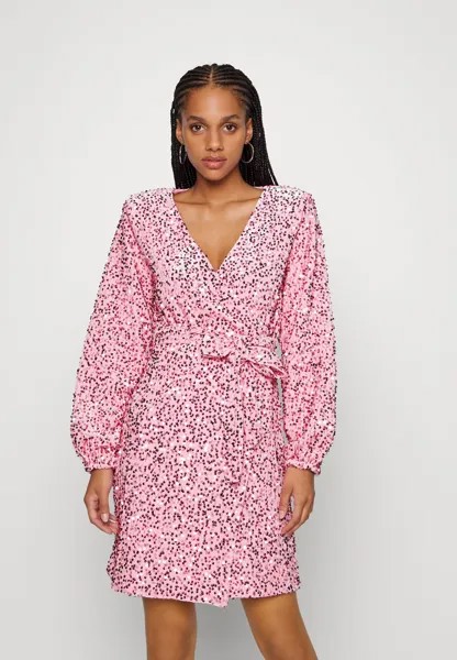 Коктейльное платье Vero Moda, розовый