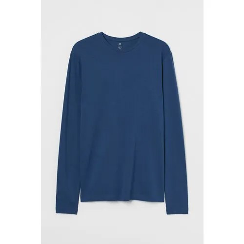 Лонгслив H&M, размер XS, синий