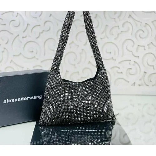 Сумка клатч Alexander Wang, серый