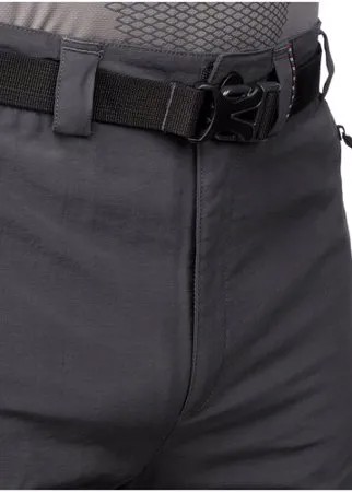 Шорты с карманами для треккинга мужские - TREK 500, размер: 38, цвет: Угольный Серый/Черный FORCLAZ Х Декатлон