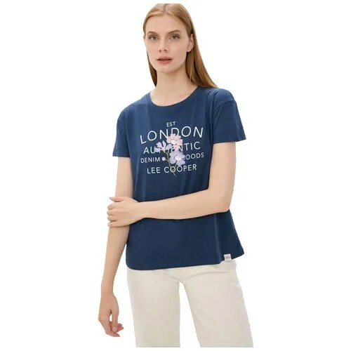 Футболка Lee Cooper Straight Crew Neck Женщины MT4A120487AS2LC3-WN L