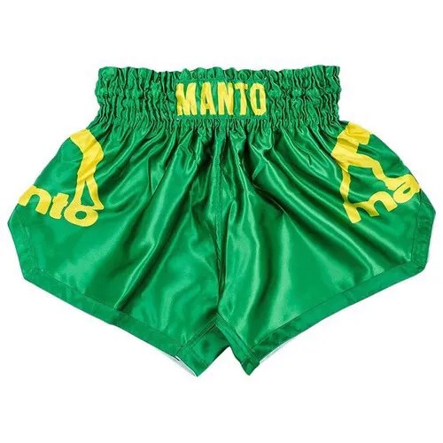 Тайские шорты Manto Muay Thai Dual Green (XL)