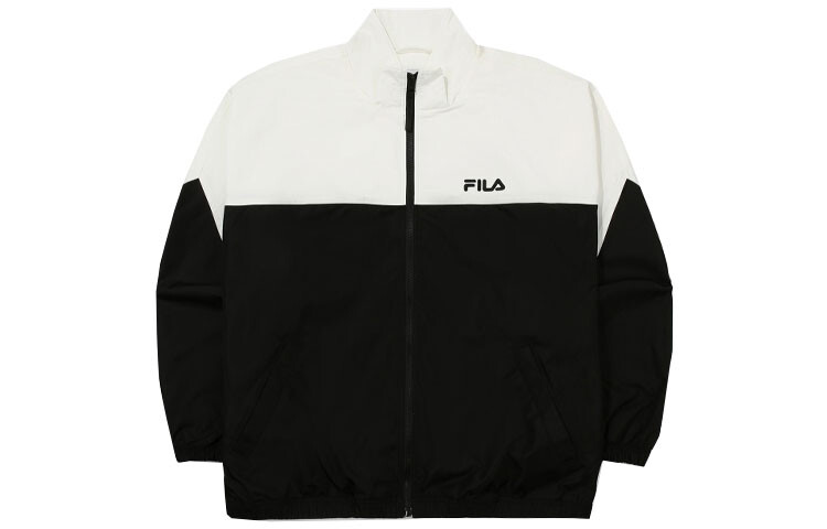 Куртка мужская черная/белая Fila, черный/белый