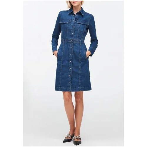 Платье 7 FOR ALL MANKIND Синий
