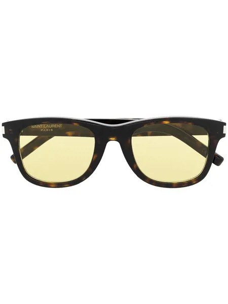 Saint Laurent Eyewear солнцезащитные очки в квадратной оправе