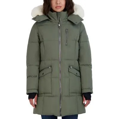Женская зеленая куртка-пуховик Nautica с отделкой из искусственного меха для холодной погоды, XXL BHFO 3896