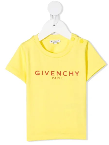 Givenchy Kids футболка с логотипом