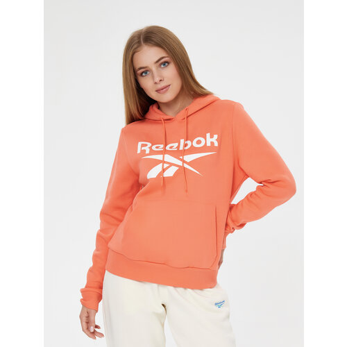 Худи спортивное Reebok Identity Big Logo, размер S, , оранжевый
