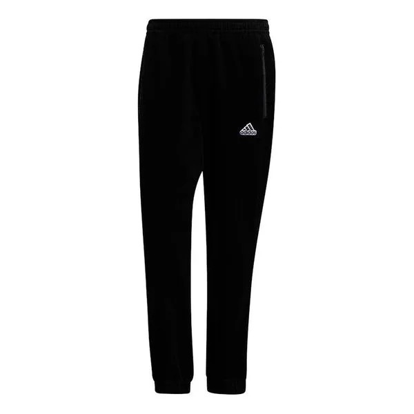 Спортивные штаны Men's adidas Embroidered Logo Corduroy Bundle Feet Sports Pants/Trousers/Joggers Black, мультиколор