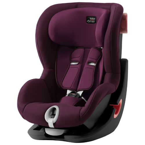 Автокресло группа 1 (9-18 кг) BRITAX ROMER King II, burgundy red black series