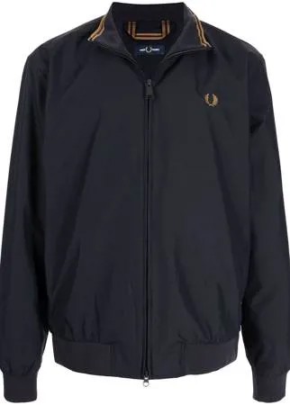 FRED PERRY легкая куртка с вышитым логотипом