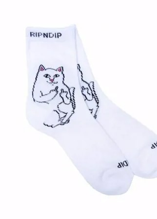 Носки RIPNDIP Lord Nermal Mid Socks White 2022