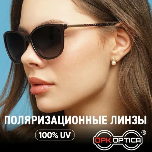 Солнцезащитные очки OPKOPTICA, бордовый