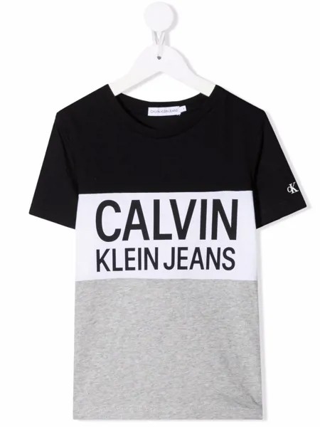 Calvin Klein Kids футболка с логотипом