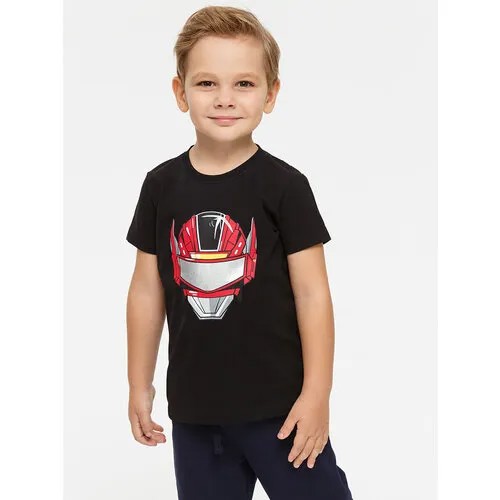 Футболка Kogankids, размер 104 / 4 года, черный