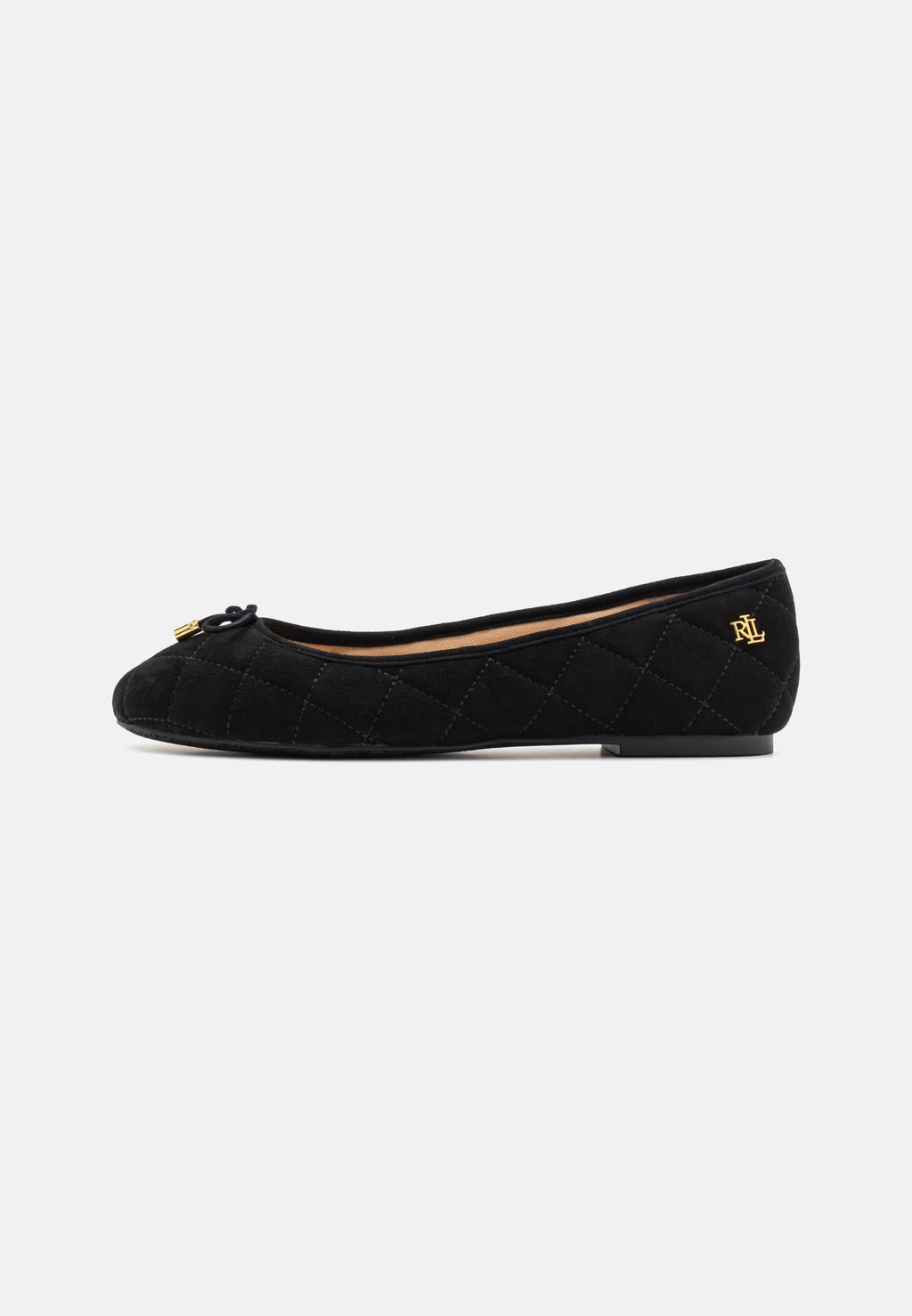 Балетки JAYNA FLATS Lauren Ralph Lauren, черный