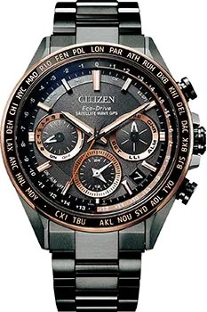 Японские наручные  мужские часы Citizen CC4016-67E. Коллекция Satellite Wave GPS