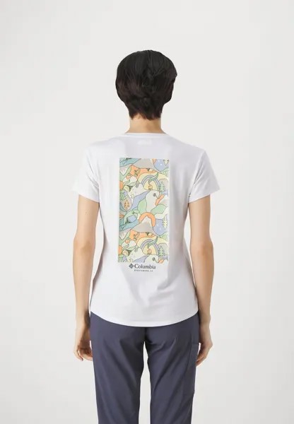 Спортивная футболка SUN TREK GRAPHIC TEE Columbia, цвет white