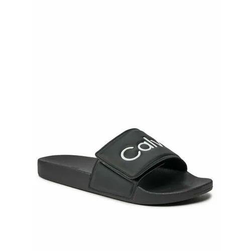 Шлепанцы CALVIN KLEIN, размер EU 43, черный