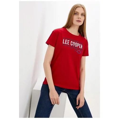 Футболка Lee Cooper Straight Crew Neck Женщины MT4A120486AS2LC1-LCR XL