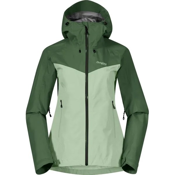 Женская куртка Skar Light 3L Shell Bergans, зеленый