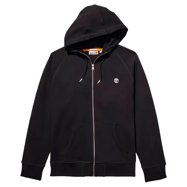 Толстовка Timberland Exeter River Basic Loopback Regular Full Zip, черный