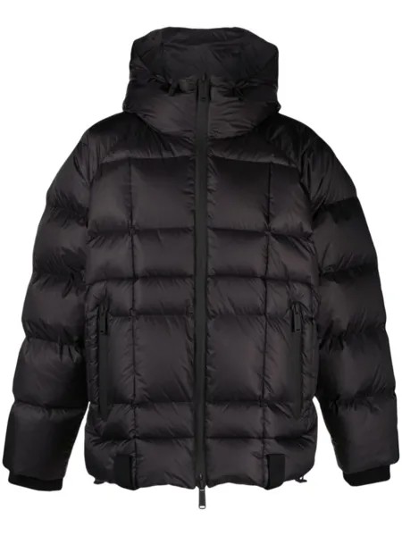 Dsquared2 пуховик с логотипом, черный