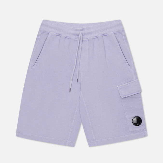 Мужские шорты C.P. Company Cotton Fleece Cargo фиолетовый, Размер L