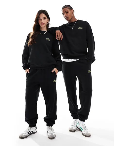 Lacoste – Унисекс – Спортивные штаны цвета Schwarz с логотипом