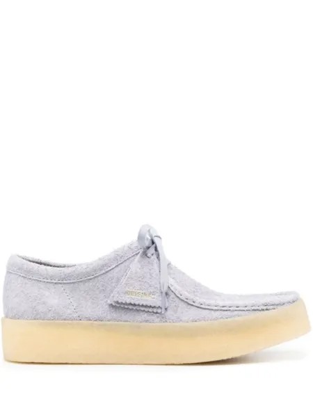 Лоферы Wallabee Cup Clarks Originals, серый