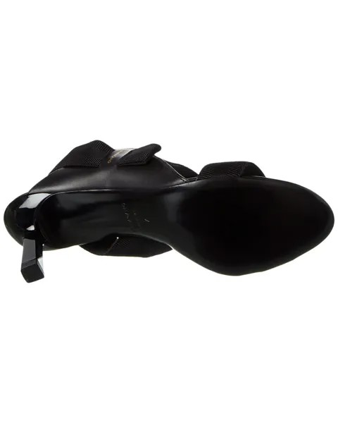 Кожаные сандалии Ferragamo Vara с бантом Salvatore Ferragamo, черный