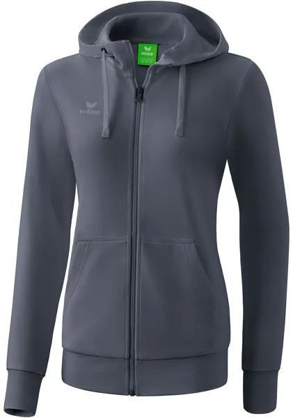 Спортивная куртка erima Kapuzensweatjacke, цвет slate grey