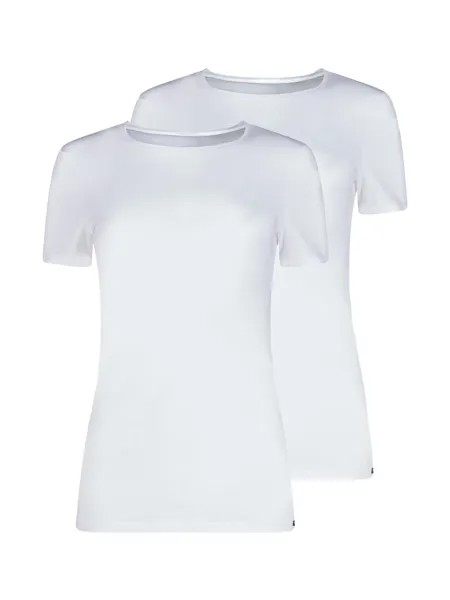 Майка Skiny 2er Pack Shirt kurzarm, белый