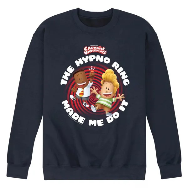 Мужские трусы Captain Underpants Hypno Ring, флисовый пуловер с рисунком Licensed Character