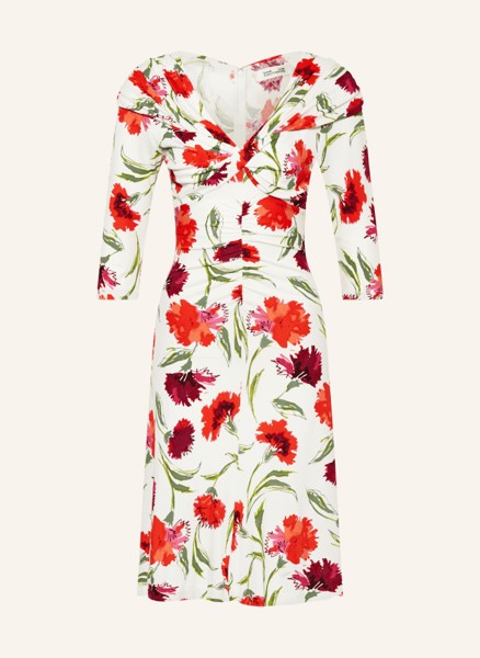 Трикотажное платье jim с рукавами 3/4 Diane Von Furstenberg, зеленый