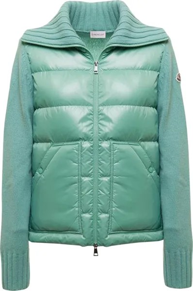 Кардиган Moncler Cardigan 'Green', зеленый