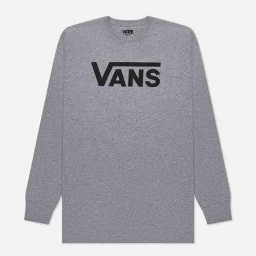 Лонгслив VANS, хлопок, размер L, серый