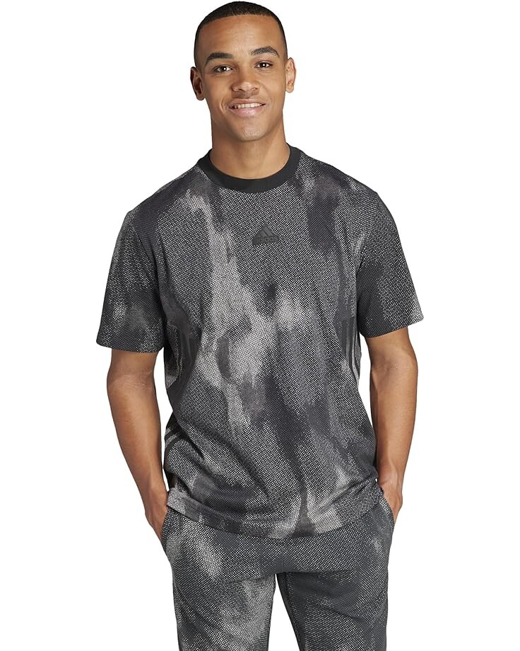 Футболка adidas Future Icon 3-Stripes Tee, цвет Multicolor/Black