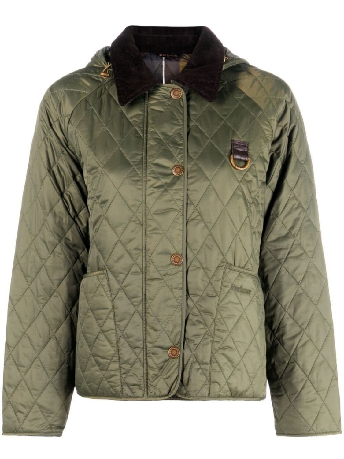 Barbour стеганая куртка Tobymory, зеленый