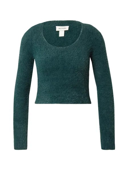 Свитер Monki, темно-зеленый