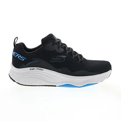 Мужские черные кроссовки Skechers Relaxed Fit DLux Fitness Roam Free