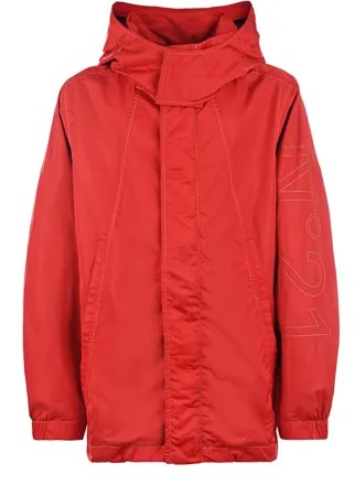 Красная куртка с вышитым логотипом No. 21