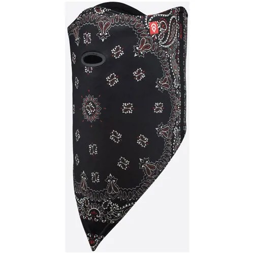 Шарф-труба с уголком Airhole Facemask Standard 2 Layer Black Paisley