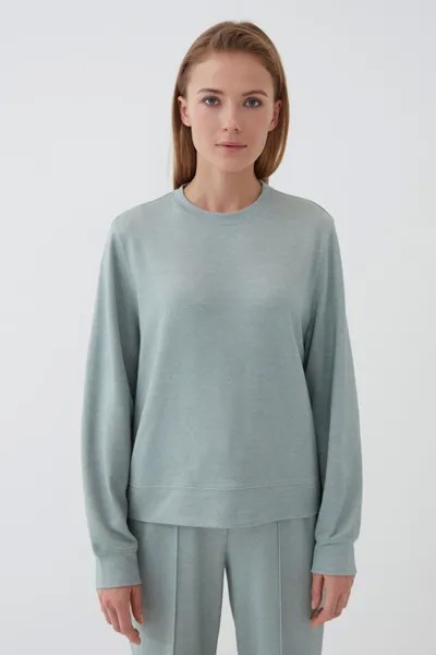 Свитшот женский ZARINA 1122507407 хаки 50 RU