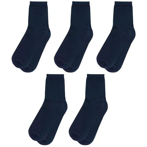 Носки RuSocks 5 пар, размер 18-20, синий
