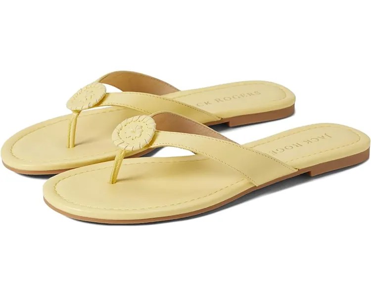 Сандалии Jack Rogers Rowan Flip-Flop, цвет Butter/Butter